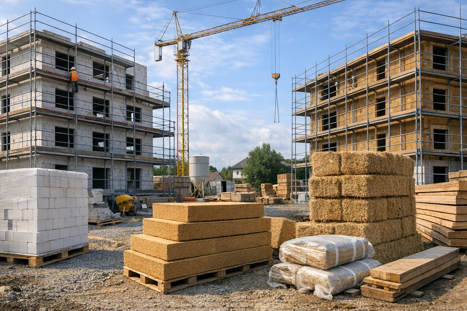 Baustoffe für energieeffizientes Bauen: Ein Leitfaden