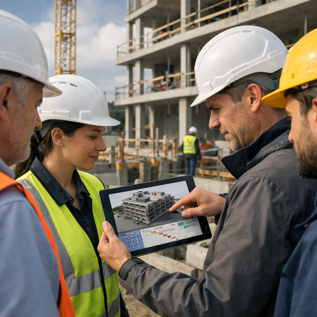 4D BIM Bauzeitenplanung 2026: Wo der digitale Terminabgleich im Rohbau wirklich Zeit spart
