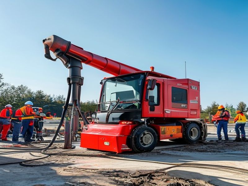 Betonpumpe stationär mieten