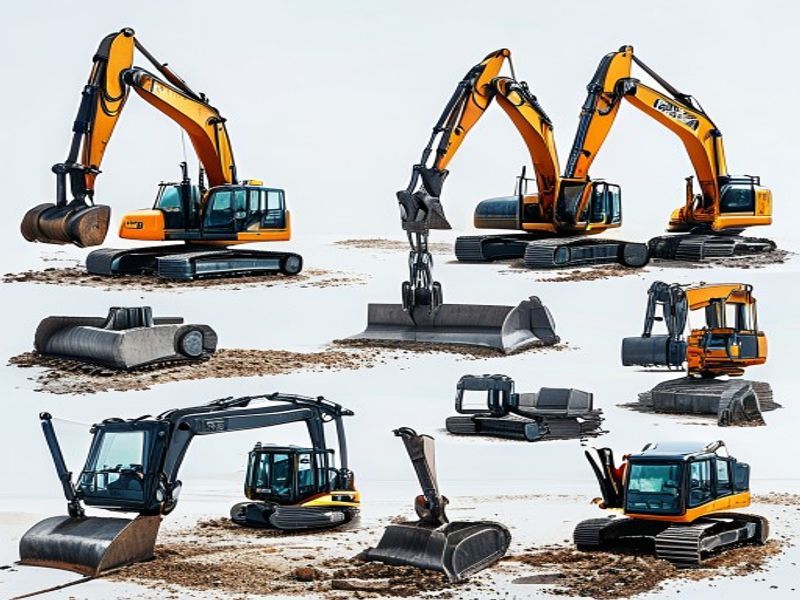 Tiefl&ouml;ffel-Set f&uuml;r Bagger 1.5-3t